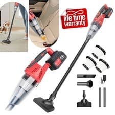 Image of Powerful Car Vacuum Cleaner Wet/Dry Cordless Strong Suction Handheld Cleaning UK