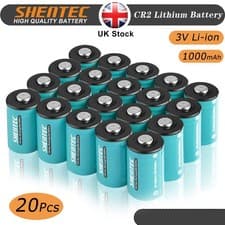 Image of 20x CR2 3V Ultra Lithium Photo Battery DLCR2 CR15H270 1000mAh Li-ion Long Expiry