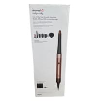 Image of DYSON Airwrap I.D. Curly+Coily Multi-Styler & Dryer- Amber Silk & Pink Champagne