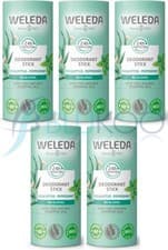 Image of Weleda Eucalyptus & Peppermint Solid Deodorant - 50g (Pack of 5)
