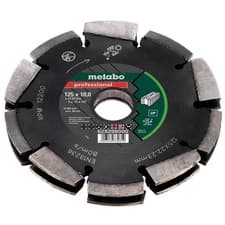 Image of Metabo 2 Row Pro UP Universal Wall Chaser Blade 125 x 18 x 22.23mm