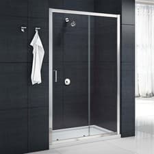Image of Merlyn Mbox Sliding Shower Door 1400mm Wide - 6mm Glass