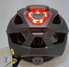 Image of Freetown MIPS Junior Cycling Scooter Helmet with light Black Age 5+ 51-55 Cms