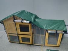 Image of RABBIT HUTCH HUTCHES RUN RUNS BUNNY BUSINESS THE GROVE EXTRA DEPTH