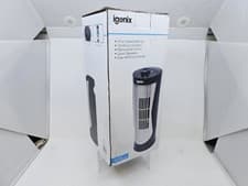Image of Igenix DF0020 12" Tower Fan - Black/Silver