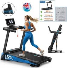 Image of MERACH T12 Foldable Treadmill 15% Incline Home Gym Folding With Walking Pad App