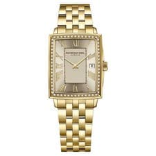 Image of Raymond Weil Gold Womens Analogue Watch Toccata 5925-PS-00100