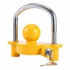 Image of High Security Hitch Lock Caravan Trailer Hitch Coupling Tow Ball Lock Universal