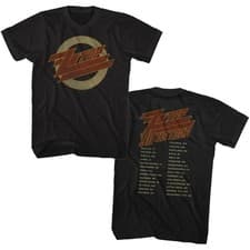 Image of Zz Top - 1990 US Tour - Short Sleeve - Adult - T-Shirt