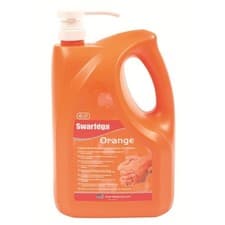 Image of Swarfega Swarfega Orange Hand Cleaner - 4 Litre Pump - SOR4LMP