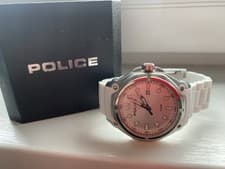 Image of Police Men's Watch White Strap
