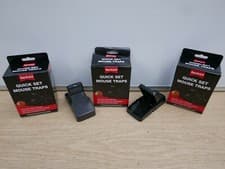 Image of 3 X PACKS OF 2 RENTOKIL QUICK SET MICE MOUSE TRAPS FQ26
