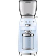 Image of Smeg 50's Style Coffee Grinder - Pastel Blue - CGF11PBUK