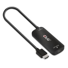 Image of CLUB3D CAC-1336 HDMI™+ Micro USB to USB Type-C 4K120Hz or 8K30Hz M/F Active Adap