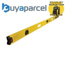 Image of Stanley FatMax I Beam Yellow Spirit Level 1800mm STA143557 1-43-557 Heavy Duty