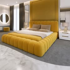 Image of Christmas Sale Cloud Upholstered Bed Frame | Luxury Design, Ultra Comfort