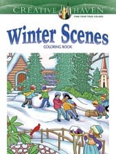 Image of Creative Haven Winter Scenes Coloring Book - 9780486791906