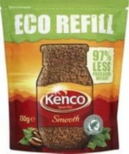 Image of Kenco Smooth Roast Instant Coffee Eco Refill (150g/5.29oz)