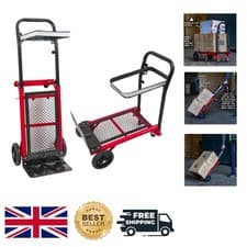 Image of Heavy-Duty Folding Sack Truck - Maneuverable Hand Trolley with 60 kg Capacity