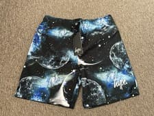 Image of Boys Just Hype Blue Moons Swimming Shorts 12-13 Years Kids Board Summer swim