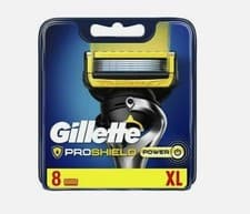 Image of Gillette ProShield Power Razor Blades 8 Pack XL Genuine UK Retail New