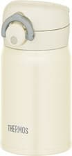 Image of Thermos Water Bottle Vacuum Insulated 250ml Natural White