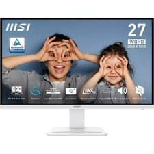 Image of MSI CMS Pro * 27" Inches White Monitor * 100Hz * QHD 1440p * MP273QW E2 Wide