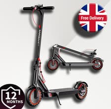 Image of Electric Scooter 350W 36V Foldable 25km/h 8.5" Tyres App Control Portable