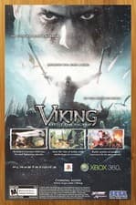 Image of 2008 Viking: Battle for Asgard Xbox 360 PS3 Print Ad/Poster Game Promo Art