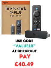 Image of Amazon Fire TV Stick 4K (Plus) | Wi-Fi 6 | Dolby Vision & HDR | Brand New Sealed