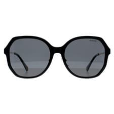 Image of Polaroid Sunglasses PLD 6177/G/S 807 M9 Black Grey Polarized