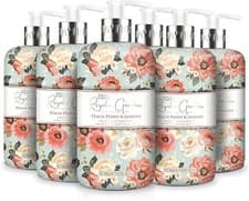 Image of Baylis & Harding Royale Garden Limited Edition Peach Peony & Jasmine Hand Wash