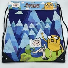 Image of Adventure Time 'Finn & Jake' Drawstring Gym Bag • New