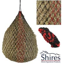 Image of SHIRES LARGE HAYLAGE NETS Deluxe Extra Strong Small Mesh Holes 1.75" 45" Long