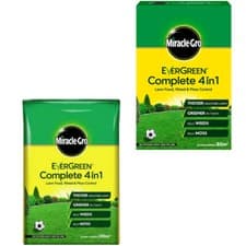 Image of Miracle Gro Evergreen Complete 4 in 1 Lawn Feed Weed Moss Killer 80m2 200m2 7kg