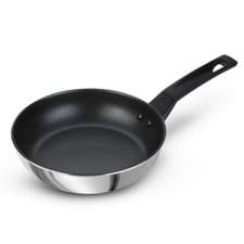 Image of Prestige Fry Pan in Stainless Steel with Ergonomic Handle, Non Stick - 31 cm