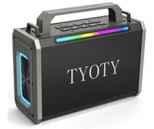 Image of TYOTY 80W Portable Bluetooth Speaker Loud Wireless Outdoor Stereo LED IPX5