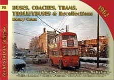 Image of Buses Coaches, Trolleybuses & Recollections 1962 by Henry Conn Paperback Book