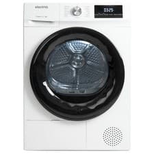 Image of electriQ 9kg Heat Pump Tumble Dryer White Sensor Dry Quiet Quick Dry A++ Rated