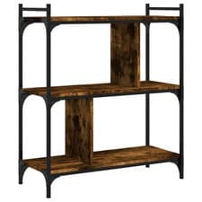 Image of Bookcase Office 6-Tier Book Shelf Rack Storage Cabinet Engineered Wood vidaXL