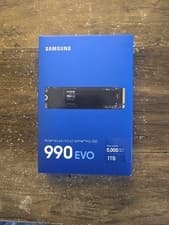 Image of Samsung 990 EVO 1TB NVMe M.2 SSD PCIe Gen 4x4/gen 5x2 [MZ-V9S1T0BW]