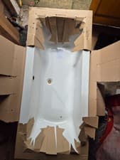 Image of Roca The Gap double ended bath 1700mm new