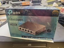 Image of TP-Link TL-SG105E 5 Port Gigabit Easy Smart Managed Switch UK B/N SEALED
