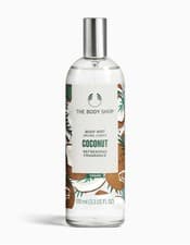 Image of The Body Shop Coconut 🥥 Body Mist 🧡 Spray Refreshing Fragrance🧡 100ml Vegan