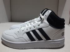 Image of Adidas Hoops 3.0 Mid Mens Trainers - Size UK 9.5 - GW3019 - RRP £60