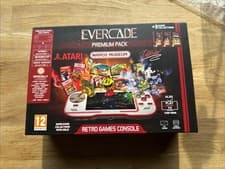 Image of Evercade Retro Games Console Premium Pack inc. 3 Game Collection Cartridges