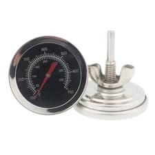 Image of BBQ Thermometer Fahrenheit and Heat Indicator Barbecue Thermometer Grill
