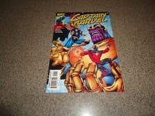 Image of CAPTAIN MARVEL 17 VOL.4 WITH THANOS AND THOR ON THE COVER
