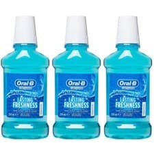 Image of Oral B Mouthwash Complete Lasting Freshness Arctic Mint 250ml