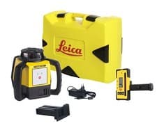 Image of LEICA Rugby 610 Case RE120 Li-ion Construction Self Levelling Rotating Laser